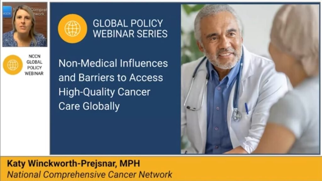 NCCN Global Policy Webinar Series
