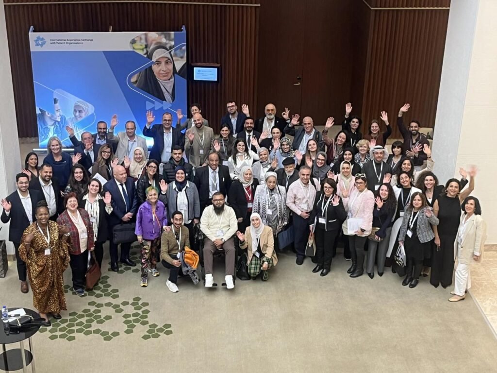 جمعية نبض خلال التبادل الدولي للخبرات مع منظمات المرضى
